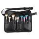 Factory Direct Sell Small Black Waterproof Cosmetic Bag Easy Carry PU