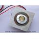 High Power 1W 12V Adjustable Square Low Voltage Recessed LED Downlight / Downlights