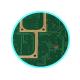 Multilayer RF PCB High Frequency , Microwave F4B Pcb Board 0.38 MM ER = 2.2