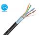 FTP CAT5E Outdoor LAN Cable Pure Copper Internet Cable High Temperature Resistance