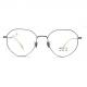MD114 Round Metallic Optical Frames 54-18-146 With Lightweight Material