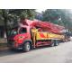 Sany Second Hand Truck Mounted Concrete Pump With 52m Volvo Placing Boom