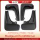 BMW X5 18inches Car Tyre Mudguard PVC Auto Mud Flaps Wear Resistant