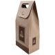 kraft gable box for sweet food Custom gift packaging gable box Wedding gable paper box