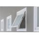 Durable Aluminum Top Hung Window Customized Color / Size For Commercial Buildings