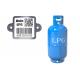 Unbreakable Outdoors Cylinder Tracking LPG Barcode And QR Code