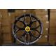 23x10j Matte Black Forged Alloy Wheels Aluminum Aftermarket Wheels 71.5