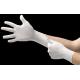Customize food grade disposable protective blue nitrile powder free   gloves for