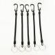 Universal Plastic Slim 22CM Spring Coil Lanyards Fishing Tackle Missed