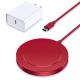 Fast Charging Cable Included Mag-Safe iPhone Magnetic Charging Pad for Wireless