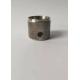 SS304 M4 Thread Metal Machining Parts Handle Cover With CD Lines And Knurling