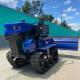 Rotary Tiller Crawler Tractor 25Hp 35 Hp Agricultural Farm Equipment With Bulldozer