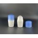 50ml Blue Cap Capacity Volume Empty Deodorant Roller Bottles PP Plastic