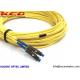 SM MM Fiber Optic Pigtail Cable , Patch Cord Pigtail 2.0mm 1.8mm 1.6mm PVC LSZH Cover