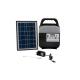 Portable 6 Volt Solar Home Lighting System Colorful Reading Lights With Solar Panel