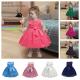 Party Princess Dress Up Clothes Round Neck For 3-12 Years Customization