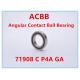 71908 C P4A GA  Angular Contact Ball Bearing