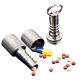 Ear Plugs Metal Case Keychain Plug Customized Aluminum Earbud Ornament