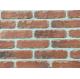 5D20-2 Custom Artificial Thin Veneer Brick Thickness 12mm With Turned Color