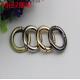 Chinese factory manufacturing zinc alloy 20 mm shiny gold spring gate o ring for handbag
