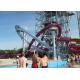 1 Rider Load Water Slide Pipe Products Play Equipment High Temperature Resistance