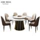 Nordic Luxury Dining Table And Chairs 6 Person Round Marble Dining Table Set For 4 8