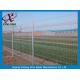 3D Curved Green Pvc Coated Wire Mesh Fencing For Highway Sport Field Garden