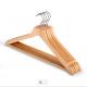 Non Slip Wooden Clothes Hangers 1.2cm Broad Shoulder Coat Hangers