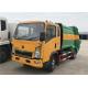 Sino Truck HOWO 4X2 Mini 5 Ton Compactor Garbage Truck Size for Euro 2 Emission Standard