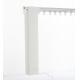 Adjustable Rails Electric Curtain Rail Motorized Curtain Tracks With Pulley System
