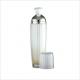 Drum PMMA Cosmetic Airless Pump Bottles Dual Wall 30ml 50ml 100ml
