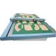 Blue Frame Silver Case Pen Drawing Flatbed Paper Pattern Graph Contour Cutting Machine