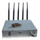 Remote Control 3G Cell Phone Signal Jammer 5 Bands Stationary Indoor Use