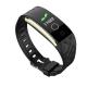 Real Time Smart Heart Rate Bracelet 0.96'' OLED Smart Wristband For Sports