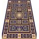 Adults' Floral Pattern Viscose Wilton Rug Living Room Carpet Mats with Carving