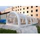 12*6m Airtight Clear Inflatable Pool Bubble Dome , Waterproof Pool Dome