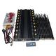 5 Cooling Fans WiFi Signal Jammer Block GPS VHF UHF Lojack 315 433 868 18 Bands