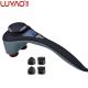 Three Modes Dual Tapper Handheld Percussion Massager With Shiatsu And Heating