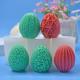 3D Easter Egg DIY Aromatherapy Candle Molds Egg Grid Vertical Wavy Cake Christmas Decoration