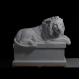 High quality customized art studio marble animal statue lion sculptures,China stone carving Sculpture supplier