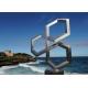 Modern Seaside Decoration Corrosion Resistant Stainless Steel Sculpture