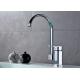 ROVATE Deck Mounted Commercial Brass Kitchen Faucets 360 Degree Rotation