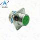7.5 A  MIL-DTL-38999 Connector Ⅰ Stainless Steel Passivated Mil D 38999