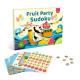 Children's Focus Magnetic Sudoku Board Fruit Party Numbers Sense Thinking