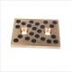 DME Cast Bronze Bearings Graphite Cam Plate For Injection