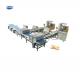 Multi Function Chocolate Wafer Packing Machines Automatic Biscuit Cookie Packaging Line With Tray