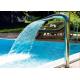 600mm Pool Fountain Accessories Stainless Steel Waterfall Jet