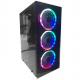 15 LED Computer Cabinet RGB PC Chassis Transparent