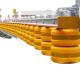 Straight Barrier Rolling Guardrail Steel Roller Stainless Steel Road Safety Barrier