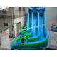 0.55mm PVC Commercial Coco Outdoor Inflatable Water Slides 10L x 5.5W x 6.5H Meter
